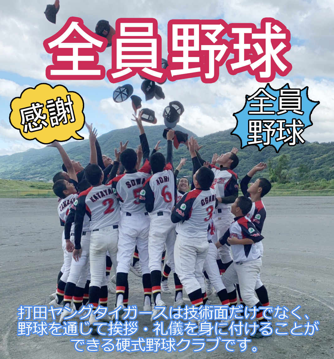 和歌山打田ヤングタイガースの公式掲載画像