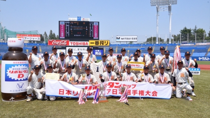 静岡裾野リトルシニアの公式掲載画像