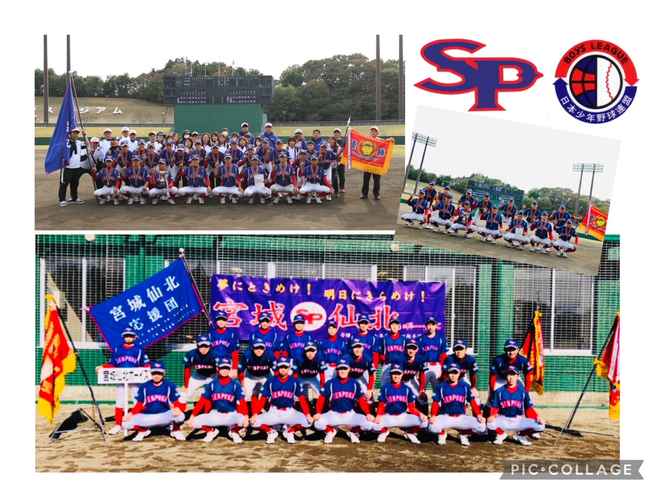 宮城仙北ボーイズの公式練習環境画像