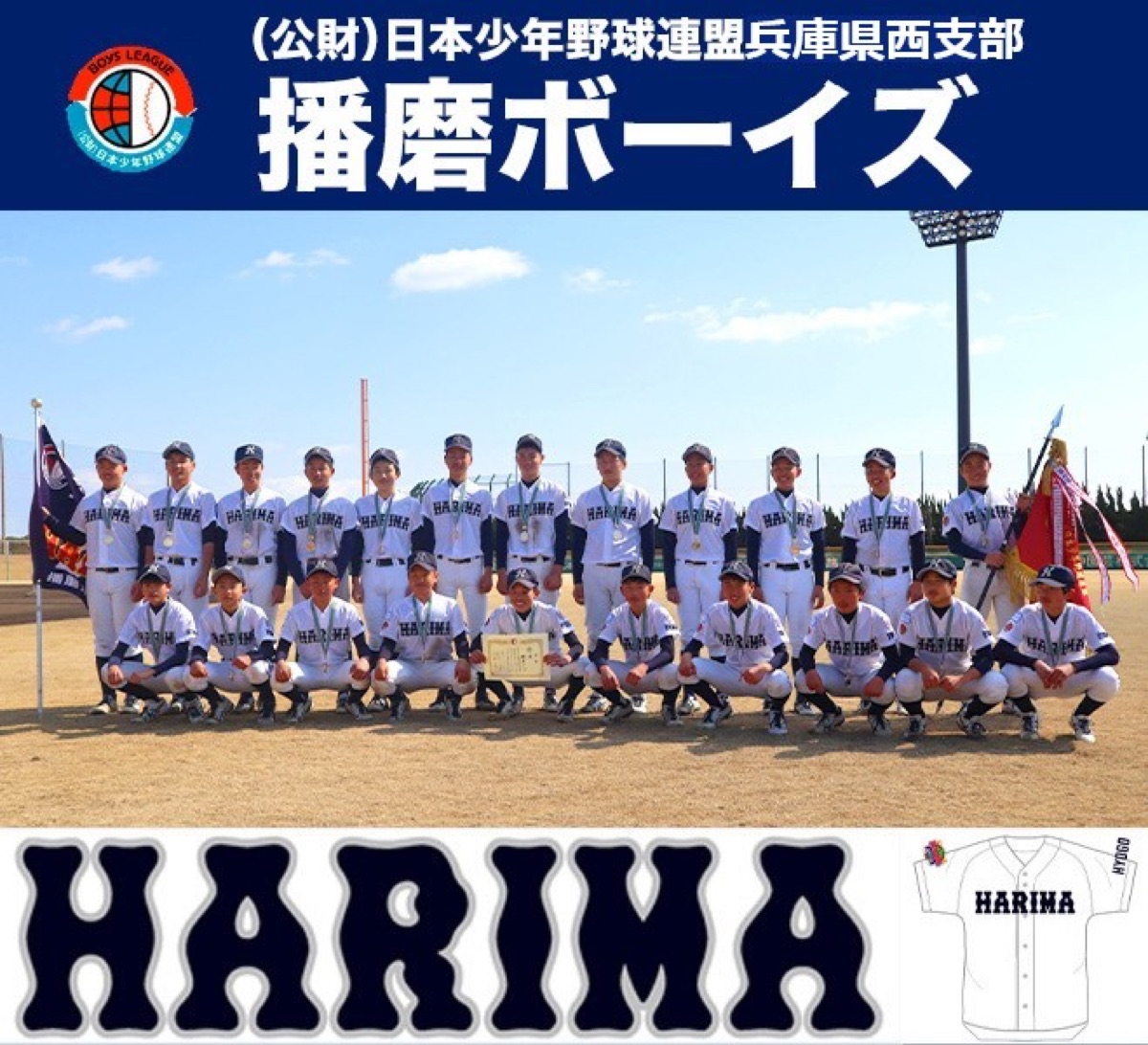 播磨ボーイズの公式掲載画像