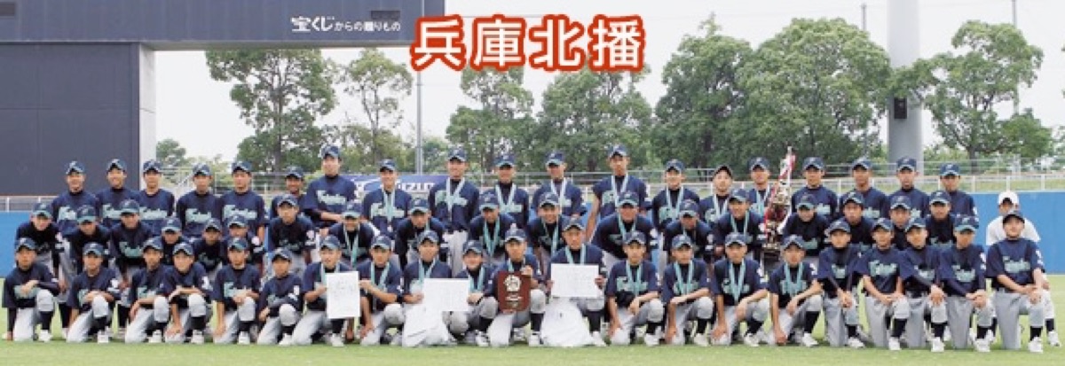 兵庫北播リトルシニアの公式掲載画像