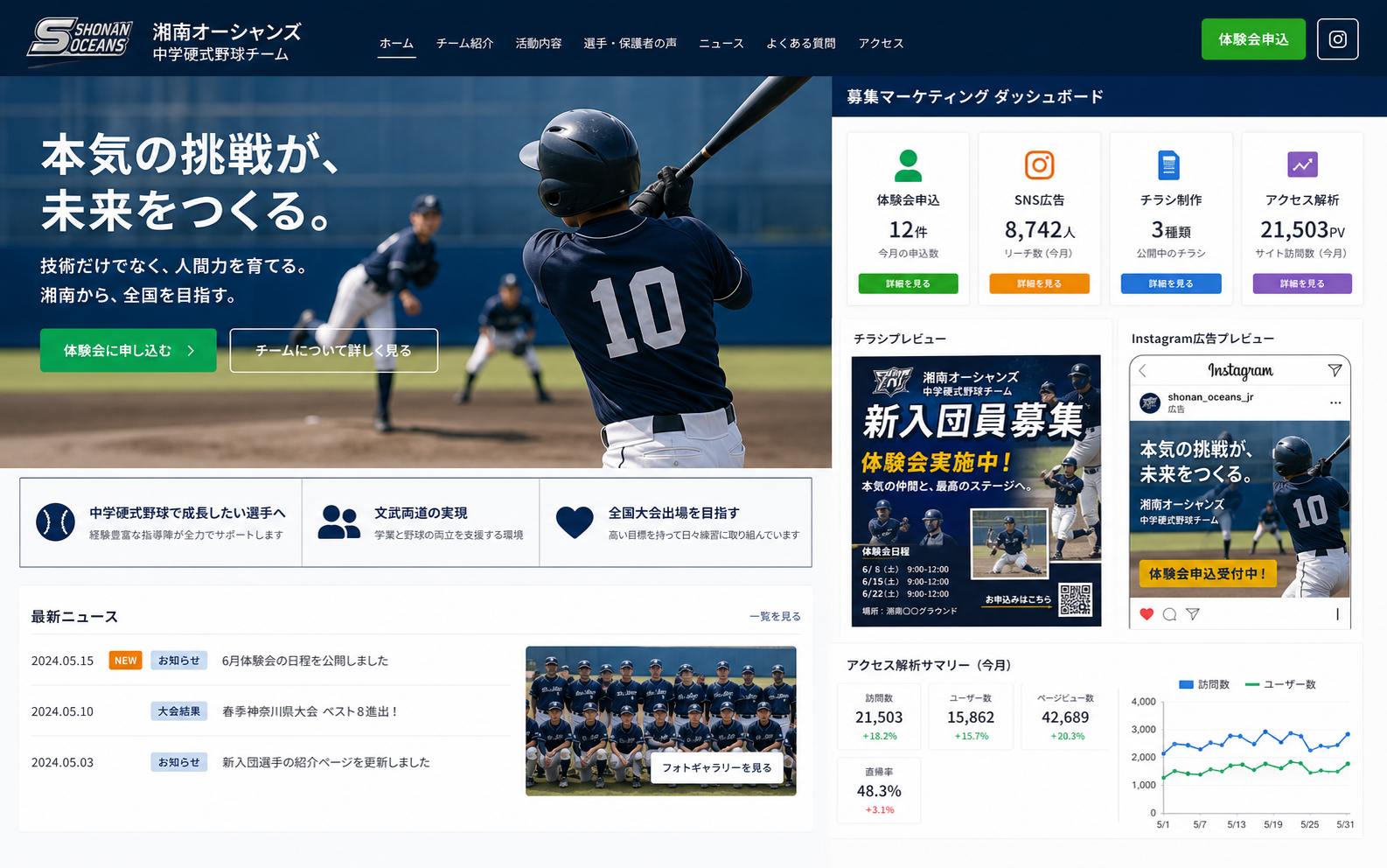 パートナー募集案内の表紙ビジュアル